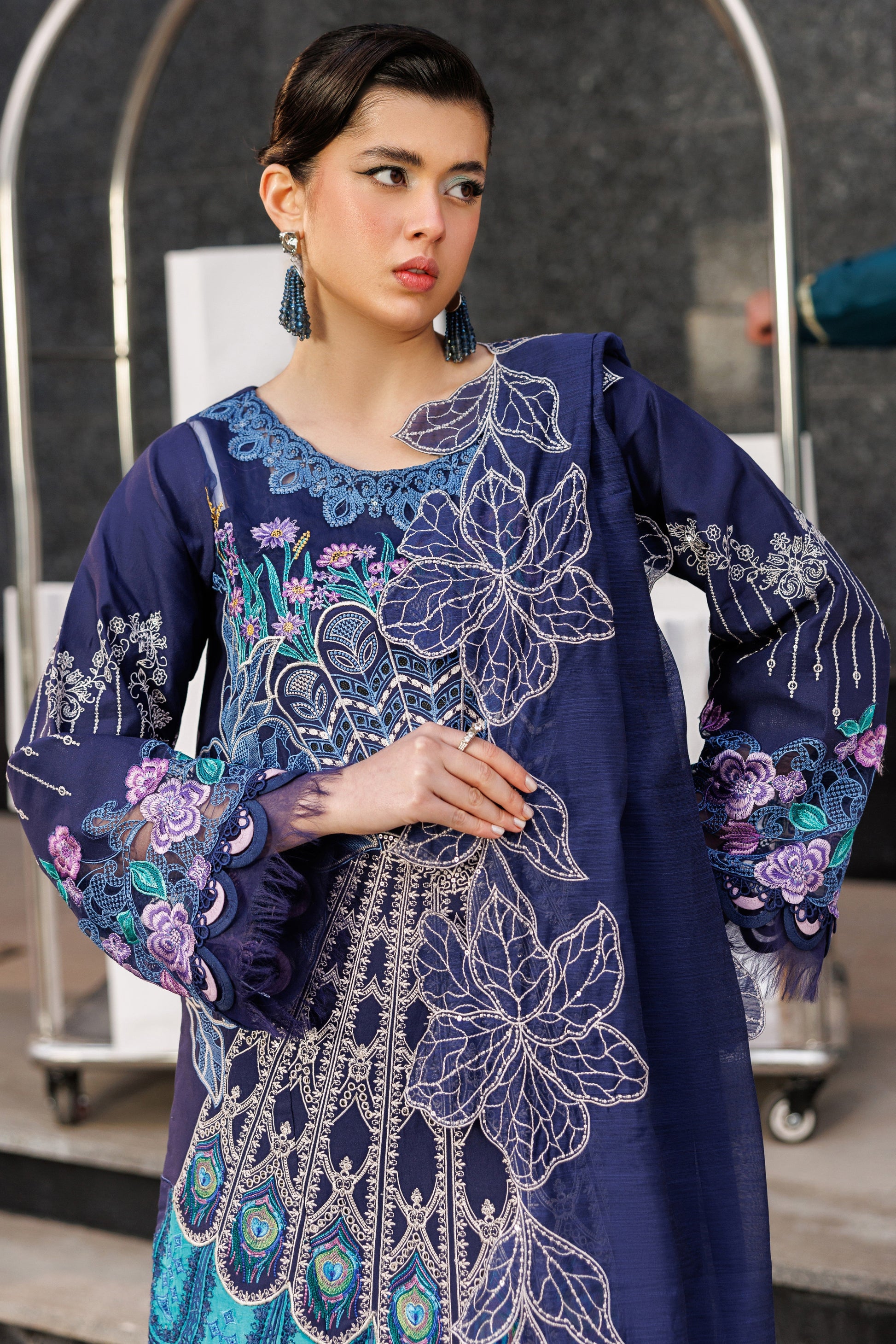 Parishay | Monaco Luxury Lawn 2026 | MN-10 | 3 PC LAWN - House Of Hania