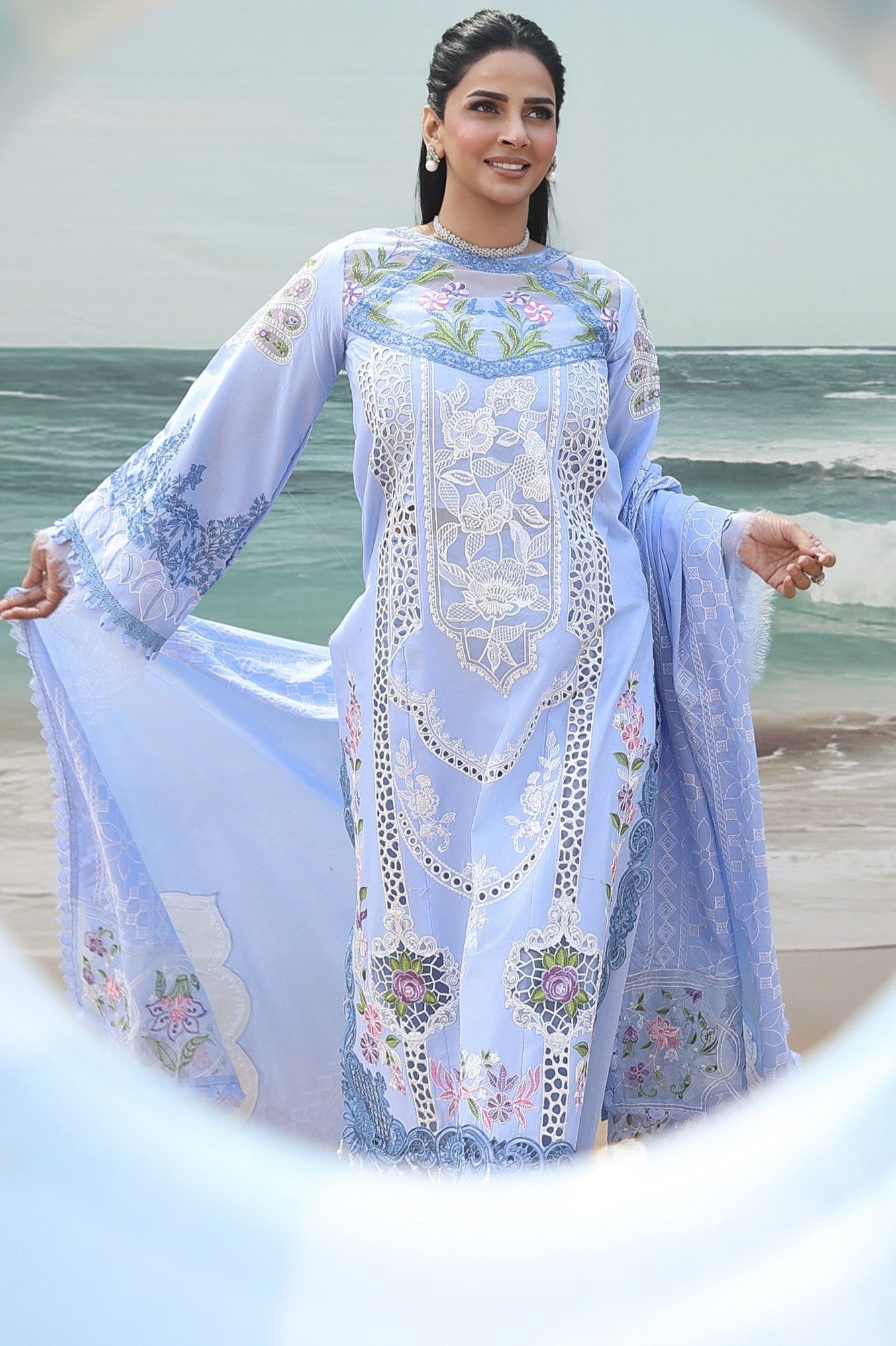 Parishay | Monaco Luxury Lawn 2026 | MN-11 | 3 PC LAWN - House Of Hania