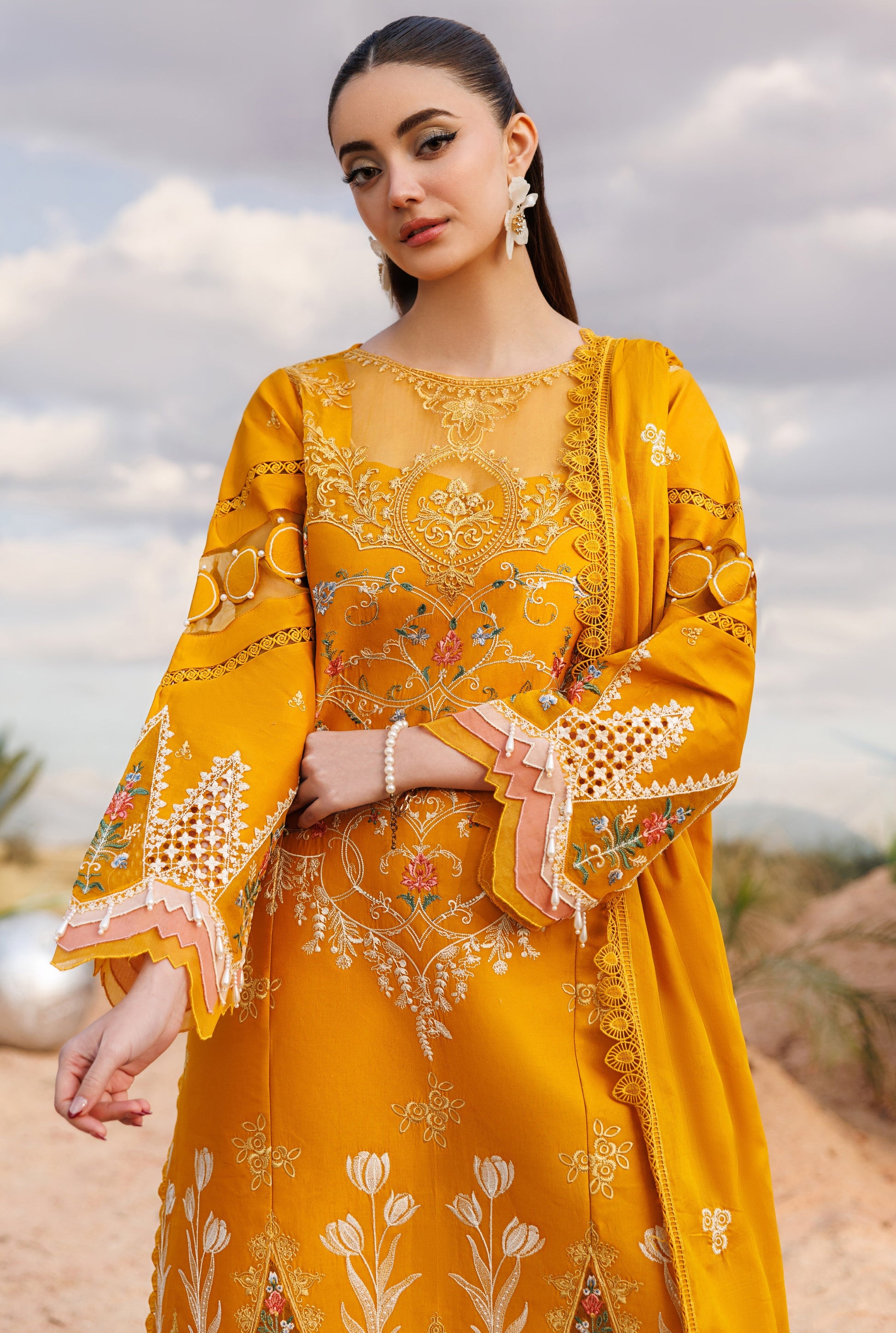 Parishay | Shangrila Lawn Vol 2 | ANG-02 | 3 PC LAWN - House Of Hania