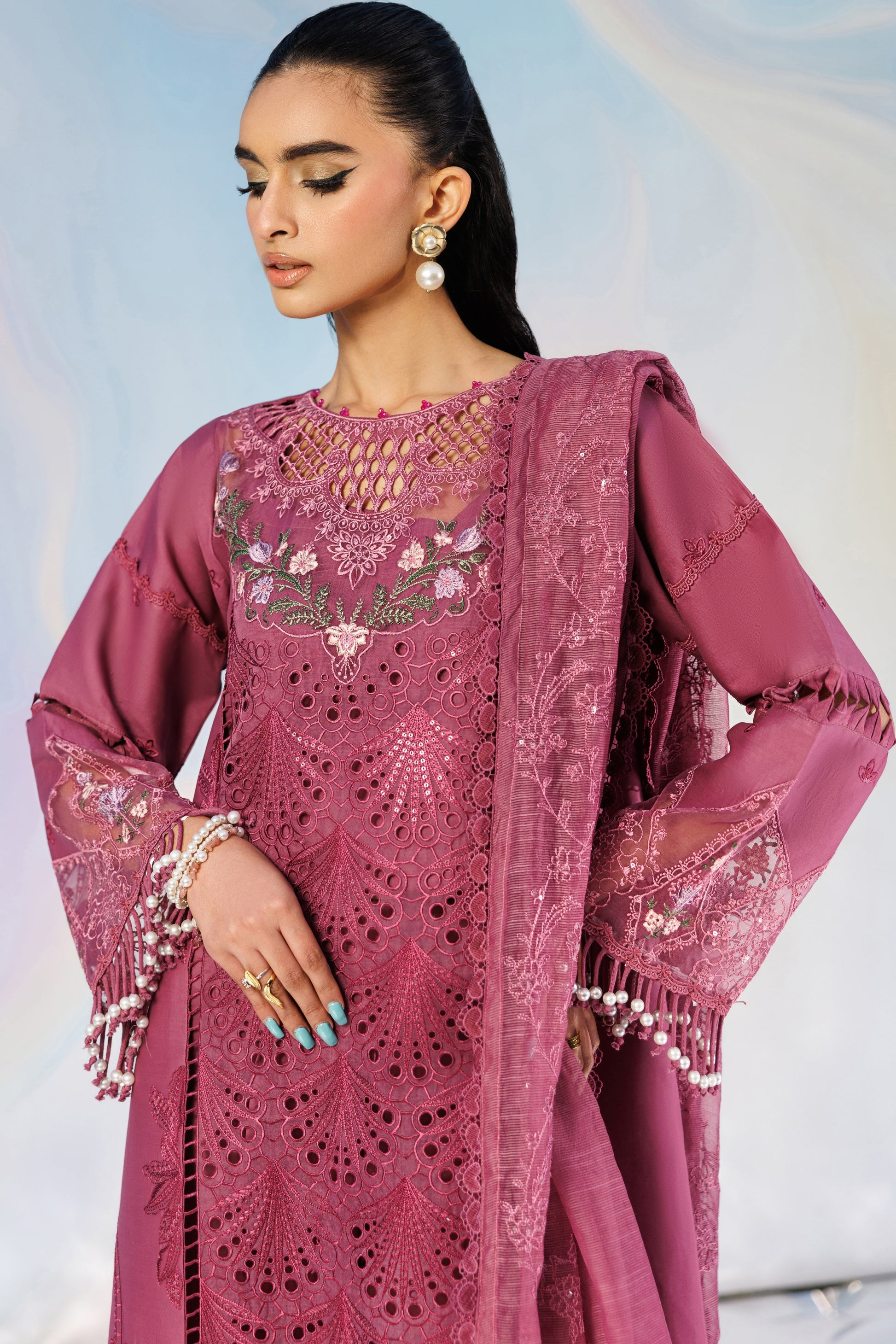 Parishay | Shangrila Lawn Vol 2 | ANG-04 | 3 PC LAWN - House Of Hania