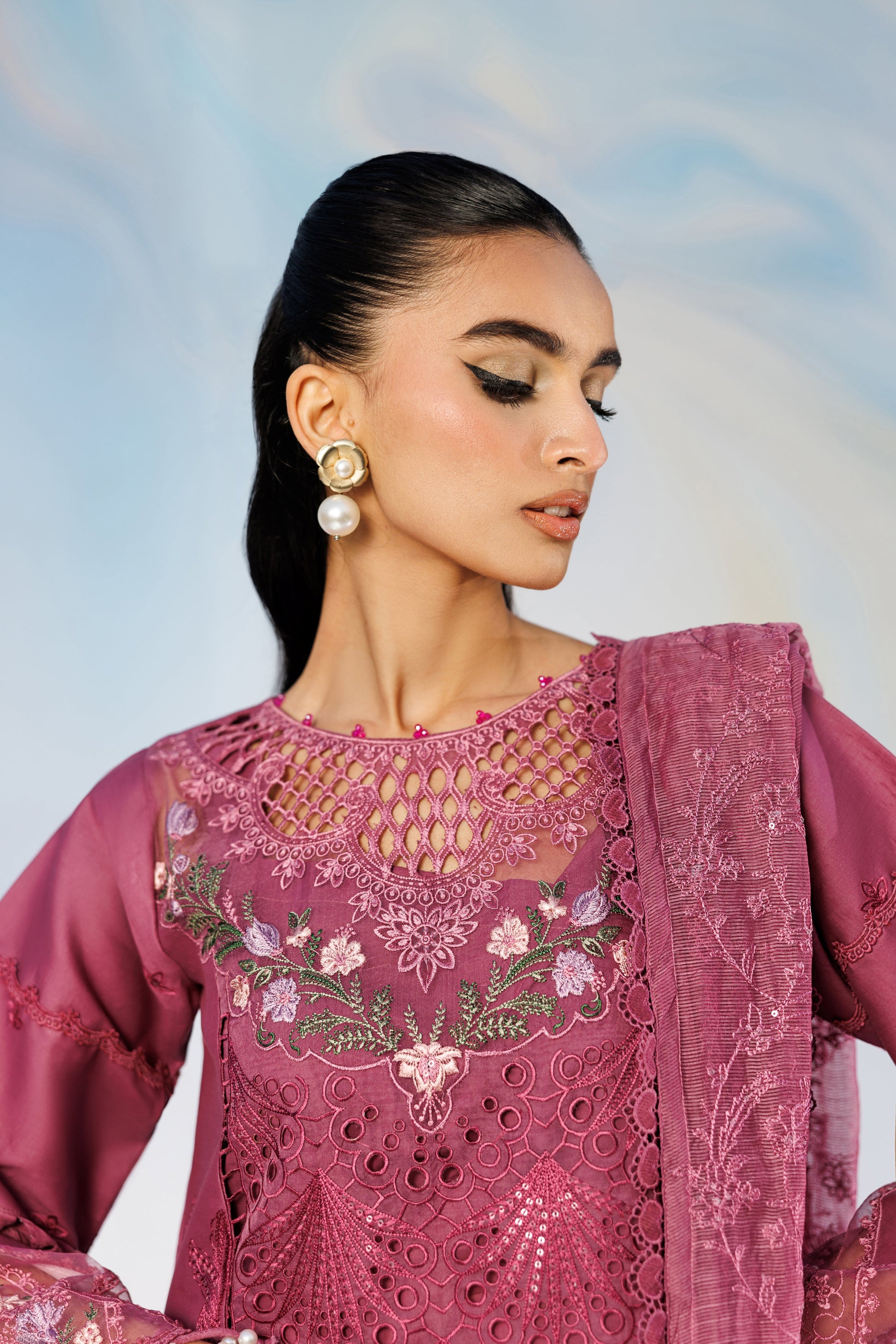 Parishay | Shangrila Lawn Vol 2 | ANG-04 | 3 PC LAWN - House Of Hania