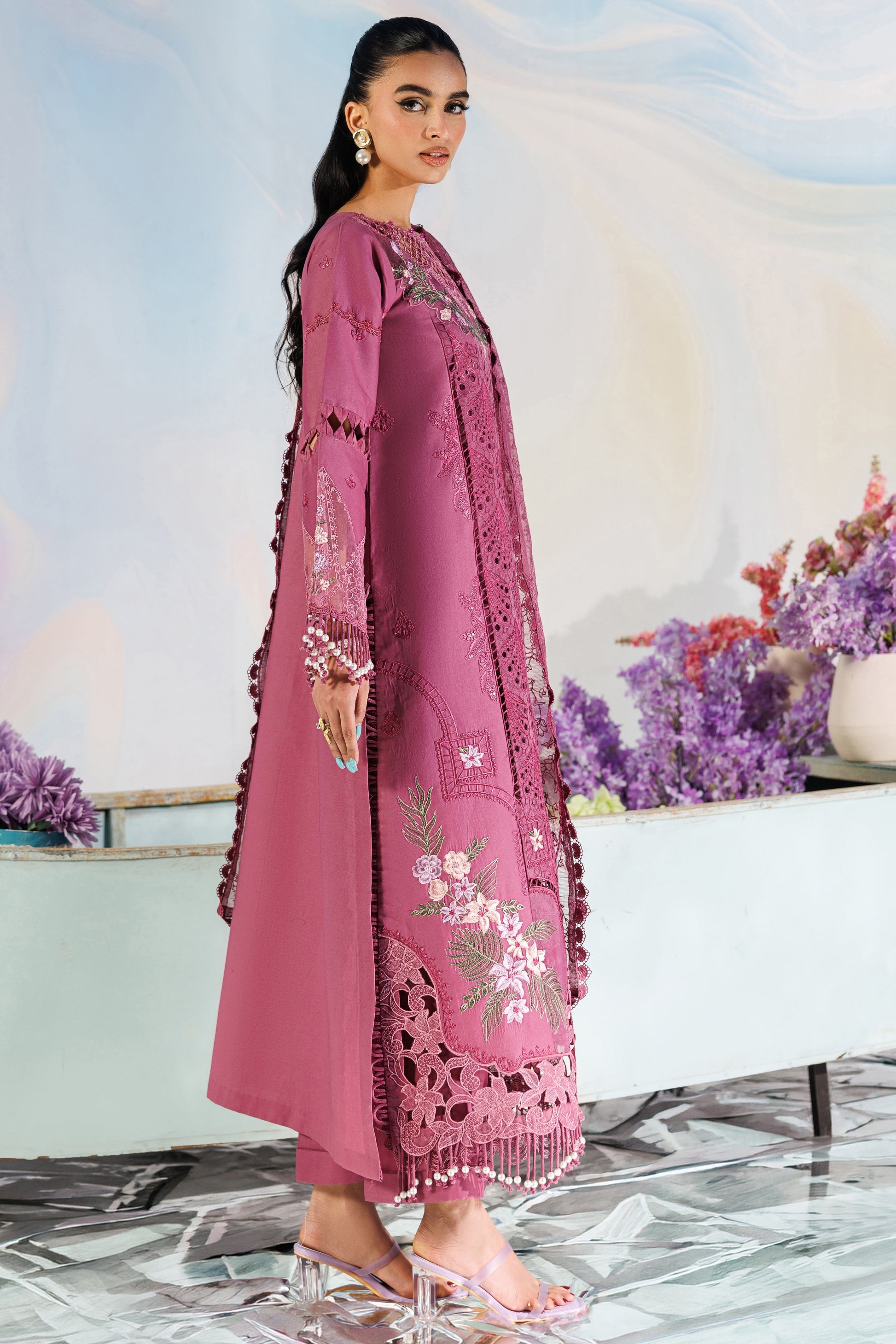 Parishay | Shangrila Lawn Vol 2 | ANG-04 | 3 PC LAWN - House Of Hania