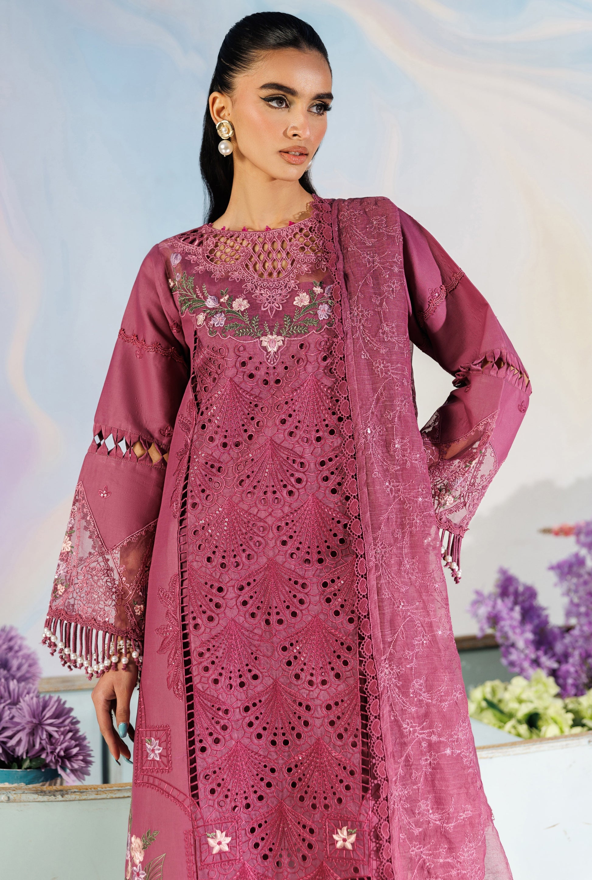 Parishay | Shangrila Lawn Vol 2 | ANG-04 | 3 PC LAWN - House Of Hania