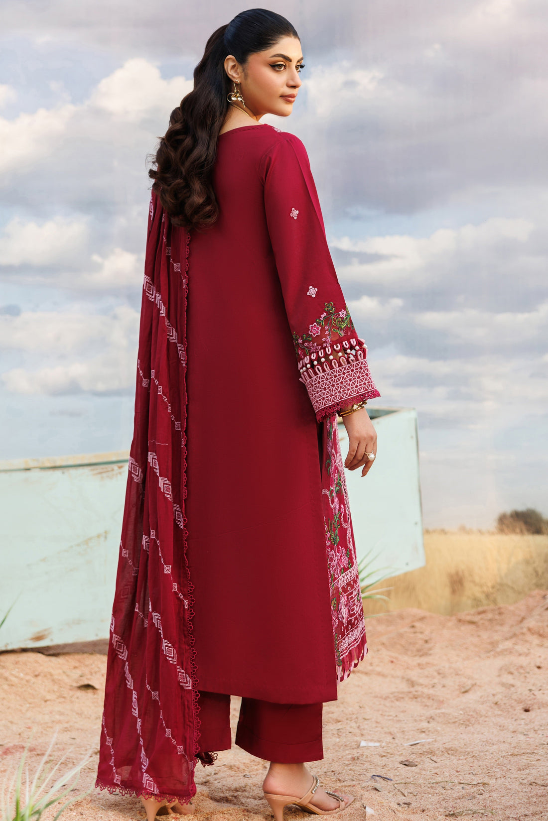 Parishay | Shangrila Lawn Vol 2 | ANG-05 | 3 PC LAWN - House Of Hania