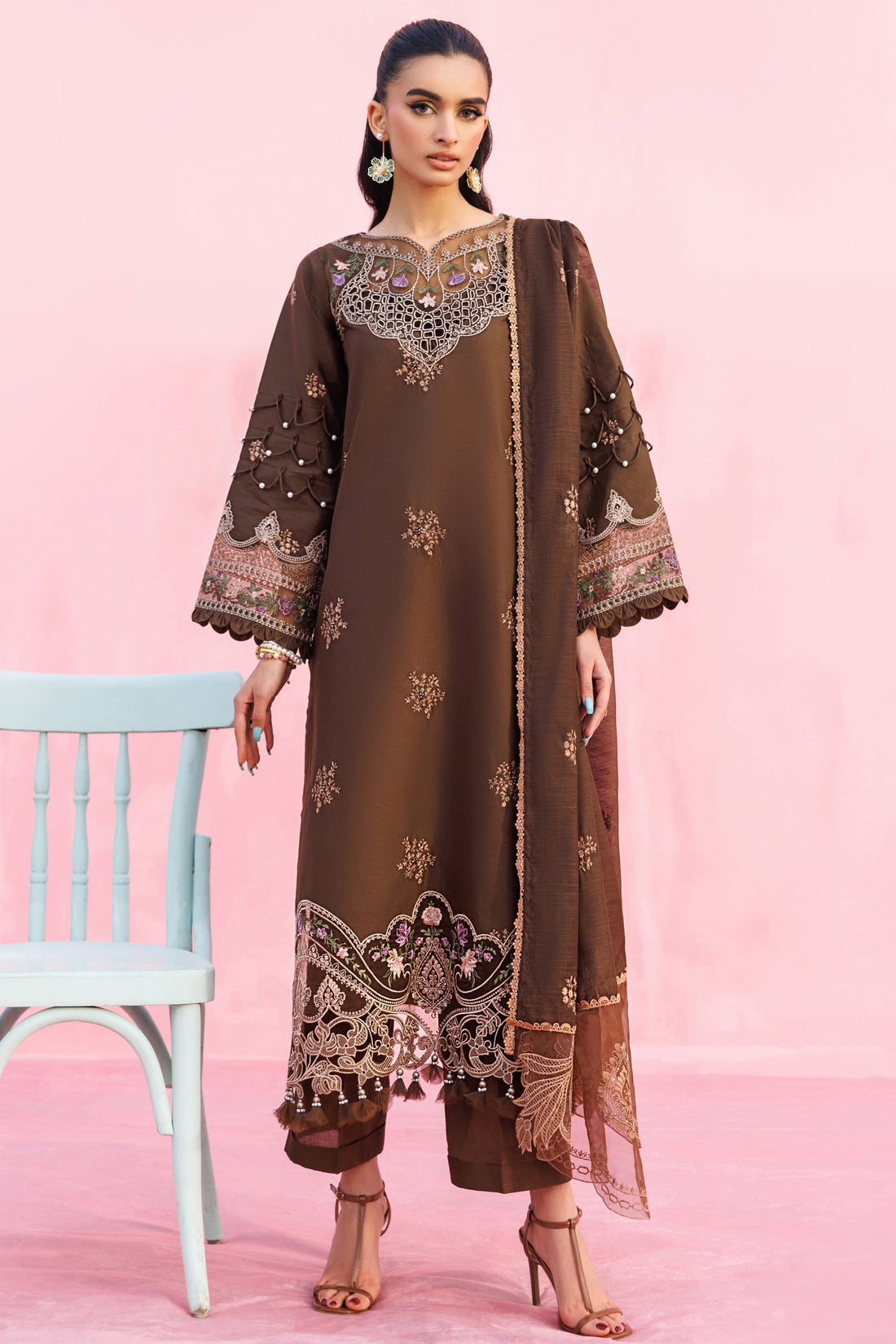 Parishay | Shangrila Lawn Vol 2 | ANG-06 | 3 PC LAWN - House Of Hania