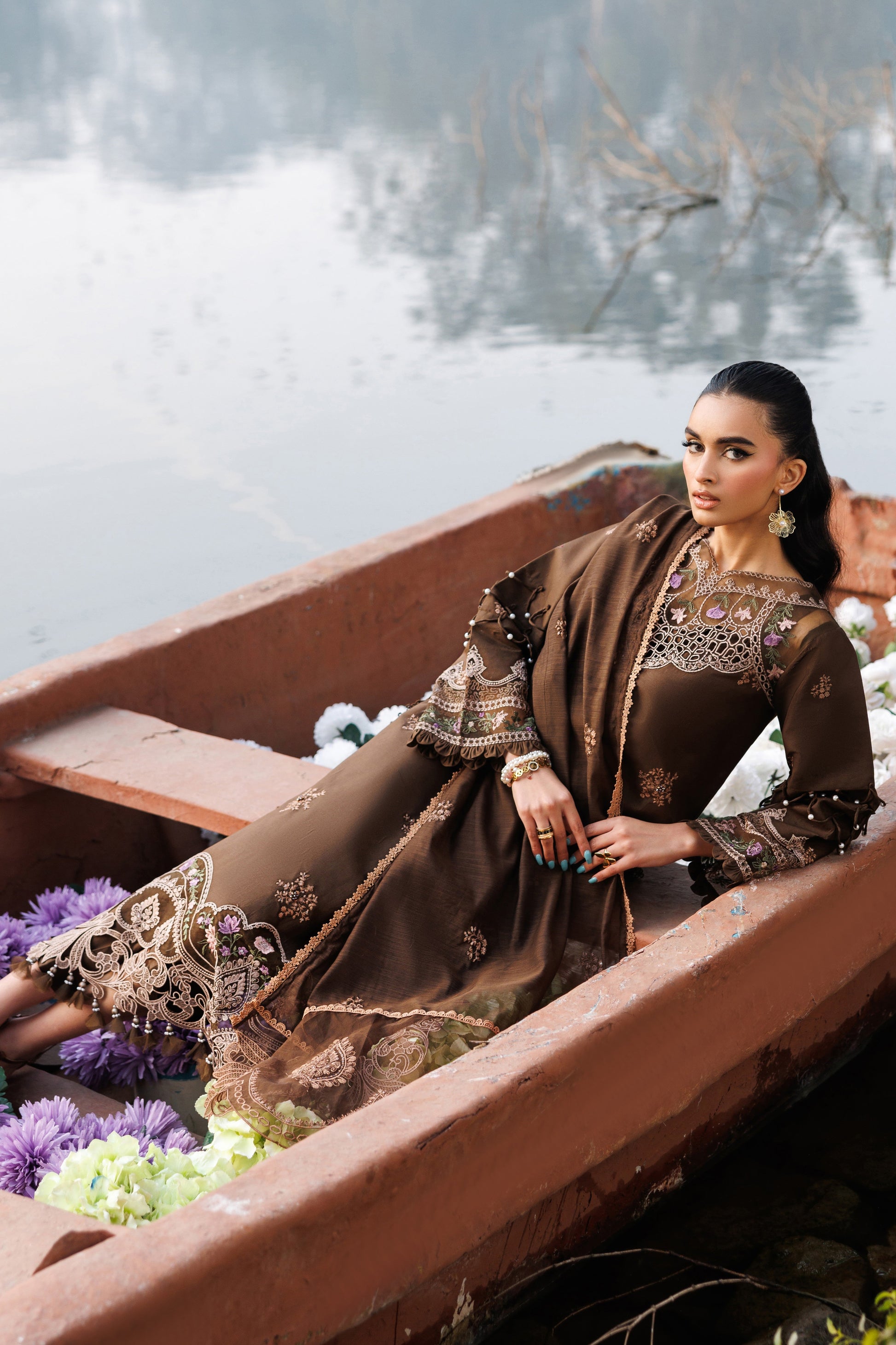 Parishay | Shangrila Lawn Vol 2 | ANG-06 | 3 PC LAWN - House Of Hania