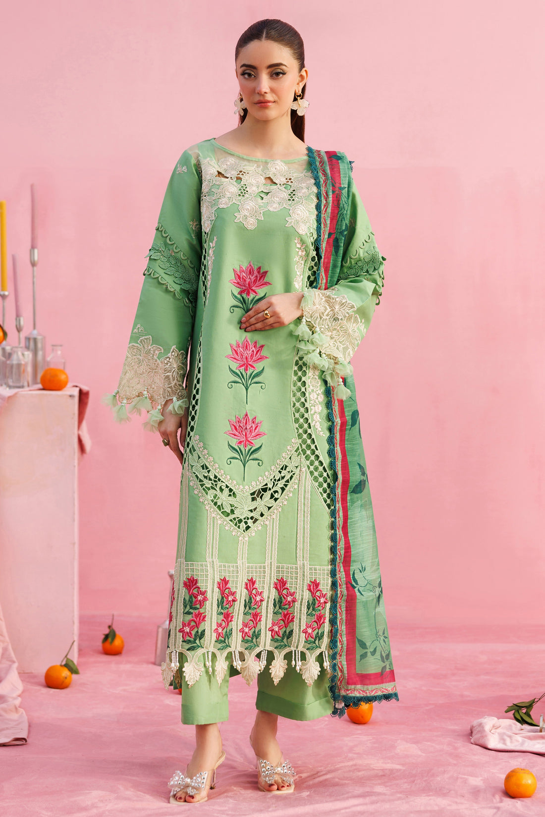 Parishay | Shangrila Lawn Vol 2 | ANG-10 | 3 PC LAWN - House Of Hania
