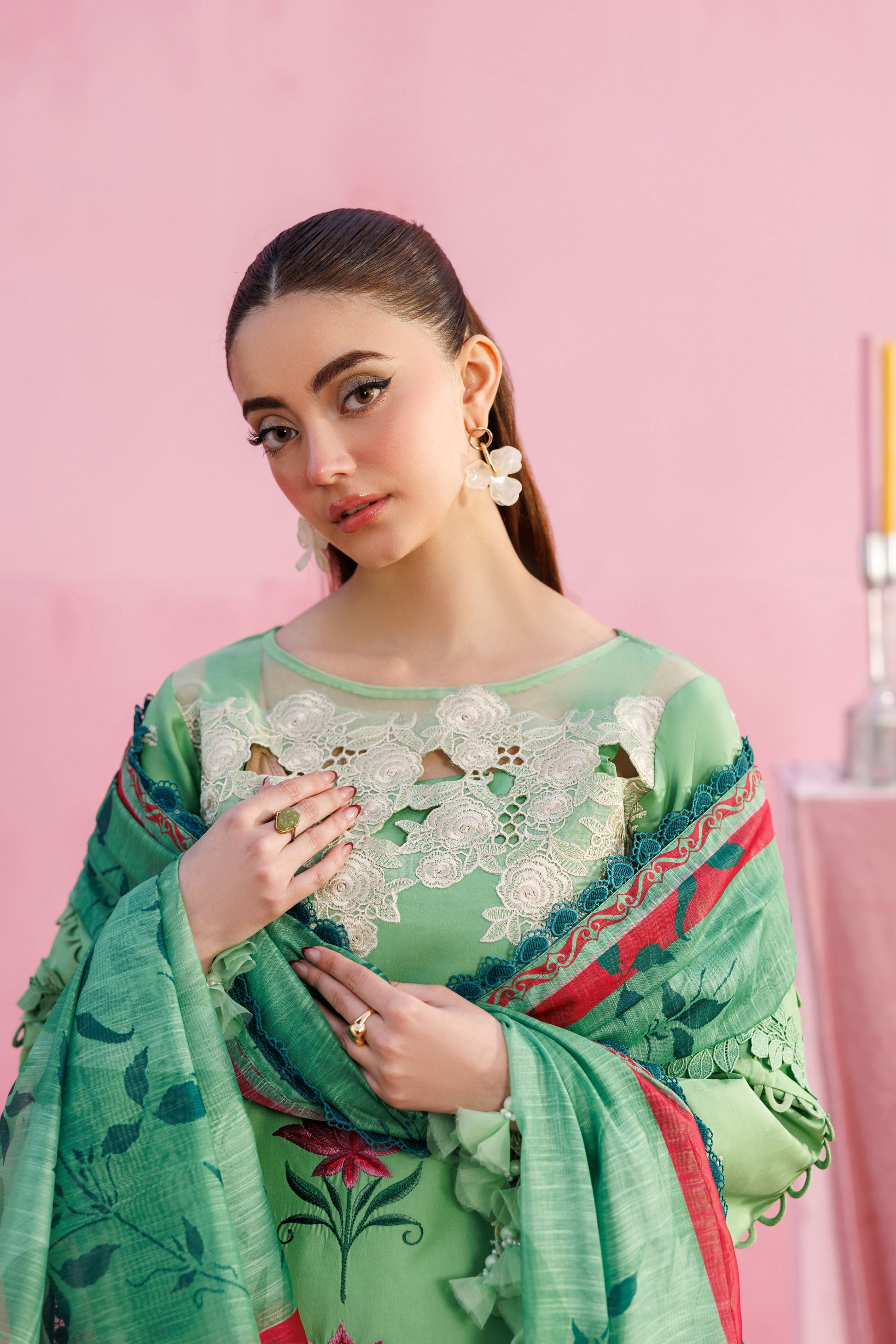 Parishay | Shangrila Lawn Vol 2 | ANG-10 | 3 PC LAWN - House Of Hania