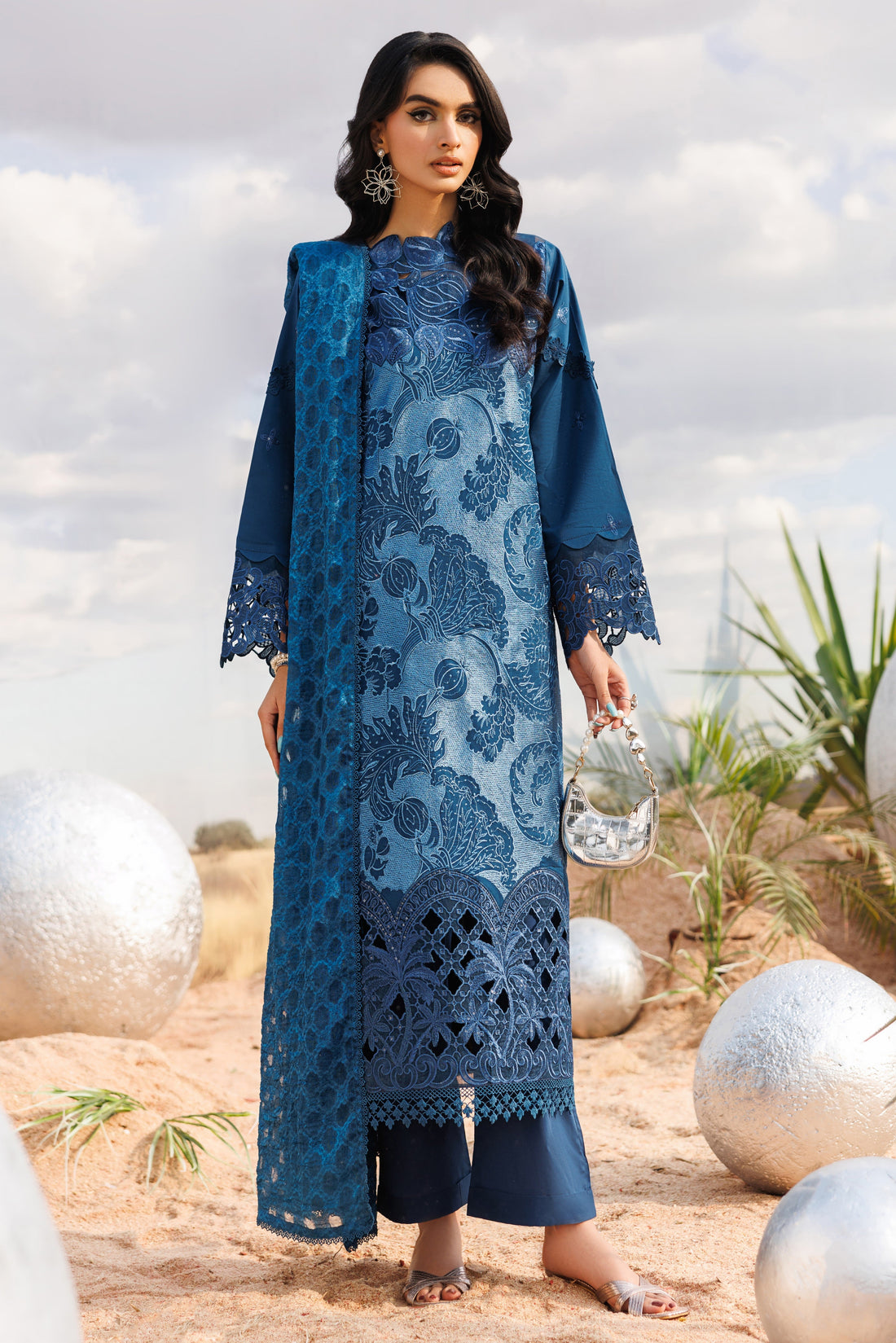 Parishay | Shangrila Lawn Vol 2 | ANG-11 | 3 PC LAWN - House Of Hania