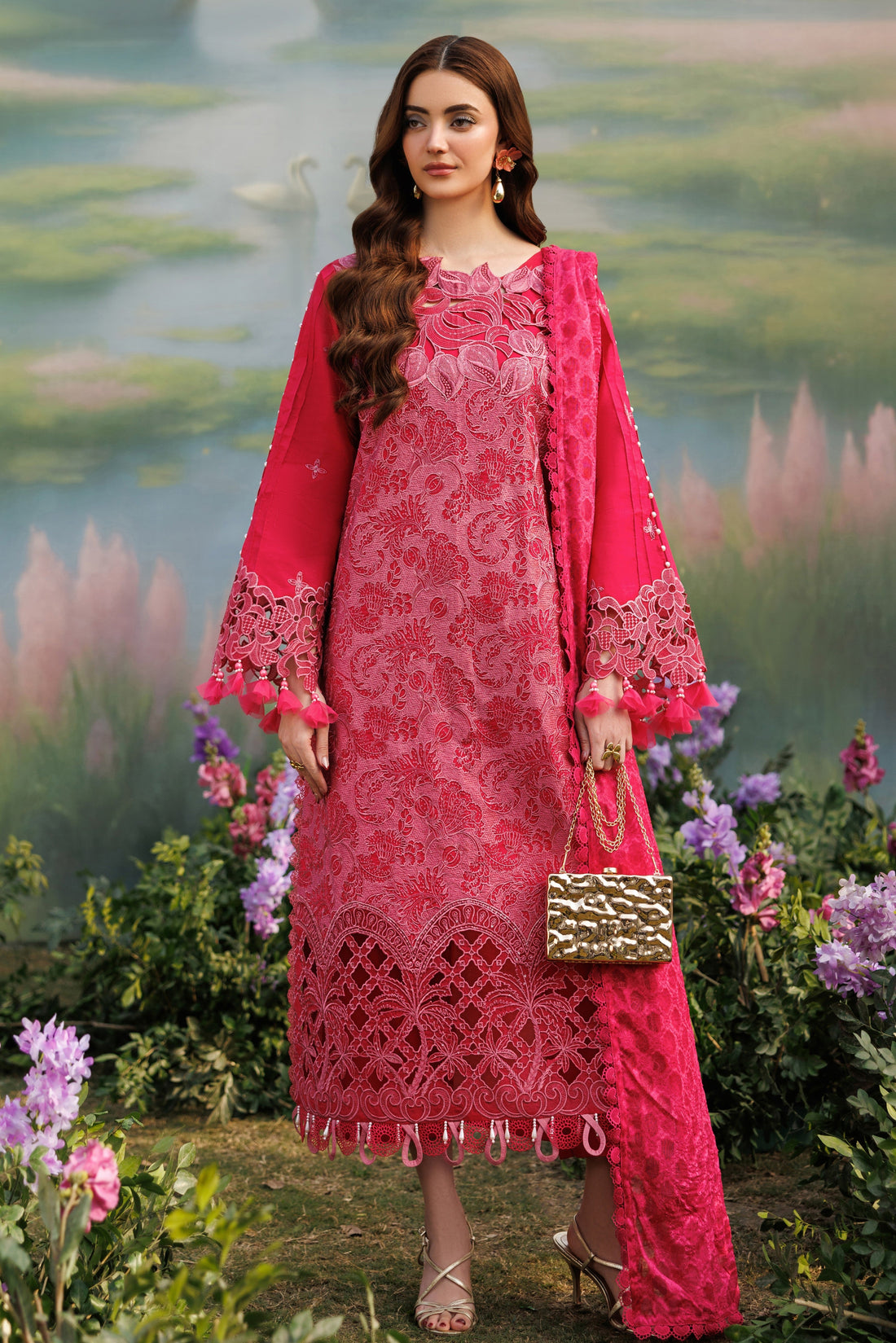 Parishay | Shangrila Lawn Vol 2 | ANG-13 | 3 PC LAWN - House Of Hania
