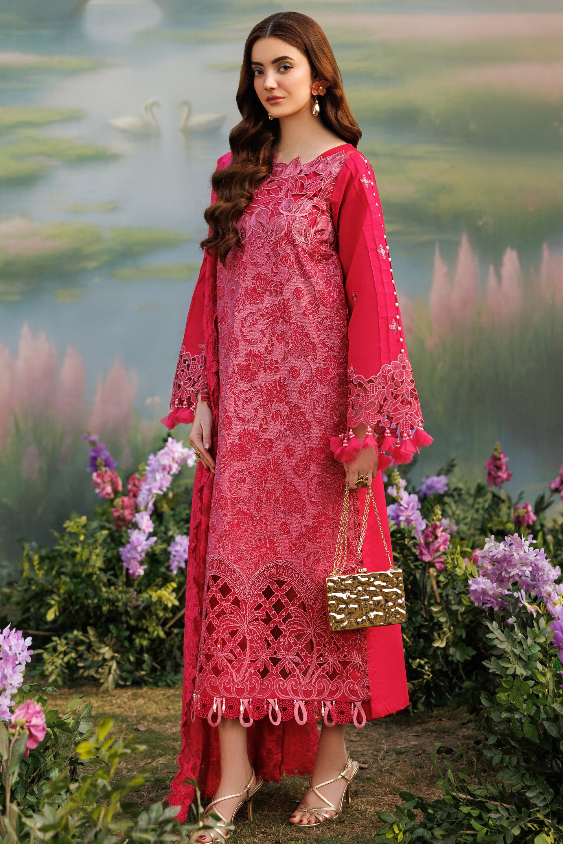 Parishay | Shangrila Lawn Vol 2 | ANG-13 | 3 PC LAWN - House Of Hania