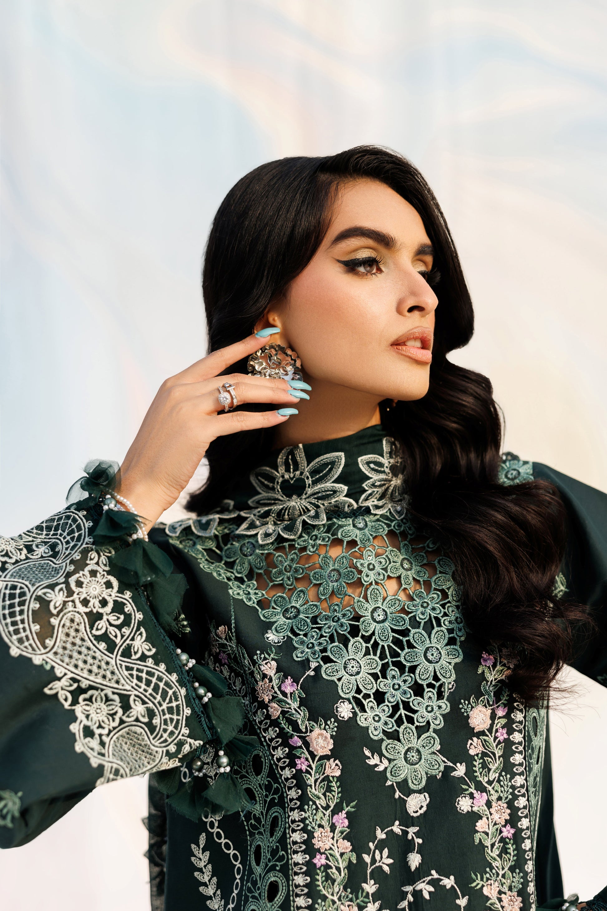Parishay | Shangrila Lawn Vol 2 | ANG-14 | 3 PC LAWN - House Of Hania
