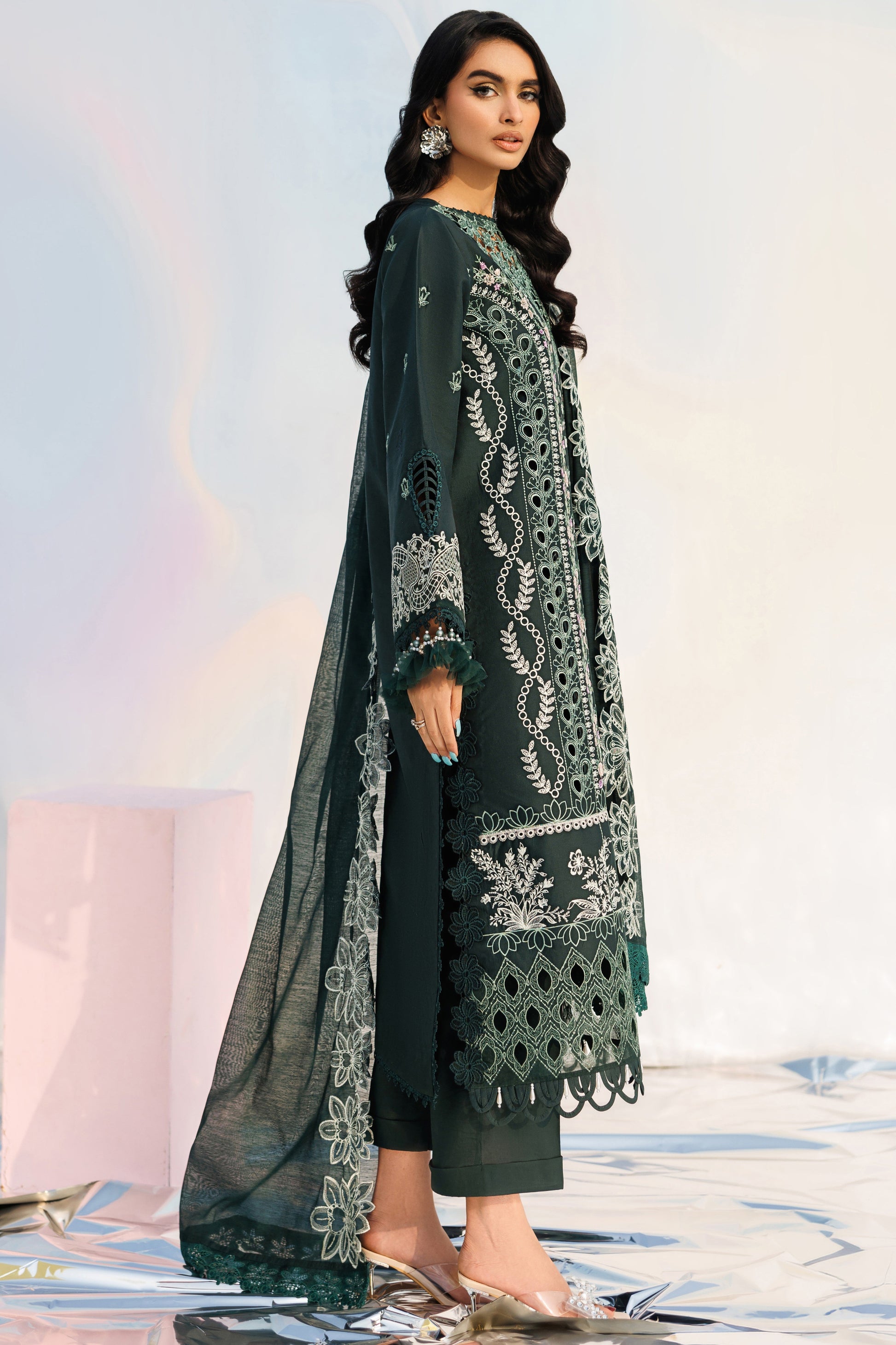 Parishay | Shangrila Lawn Vol 2 | ANG-14 | 3 PC LAWN - House Of Hania