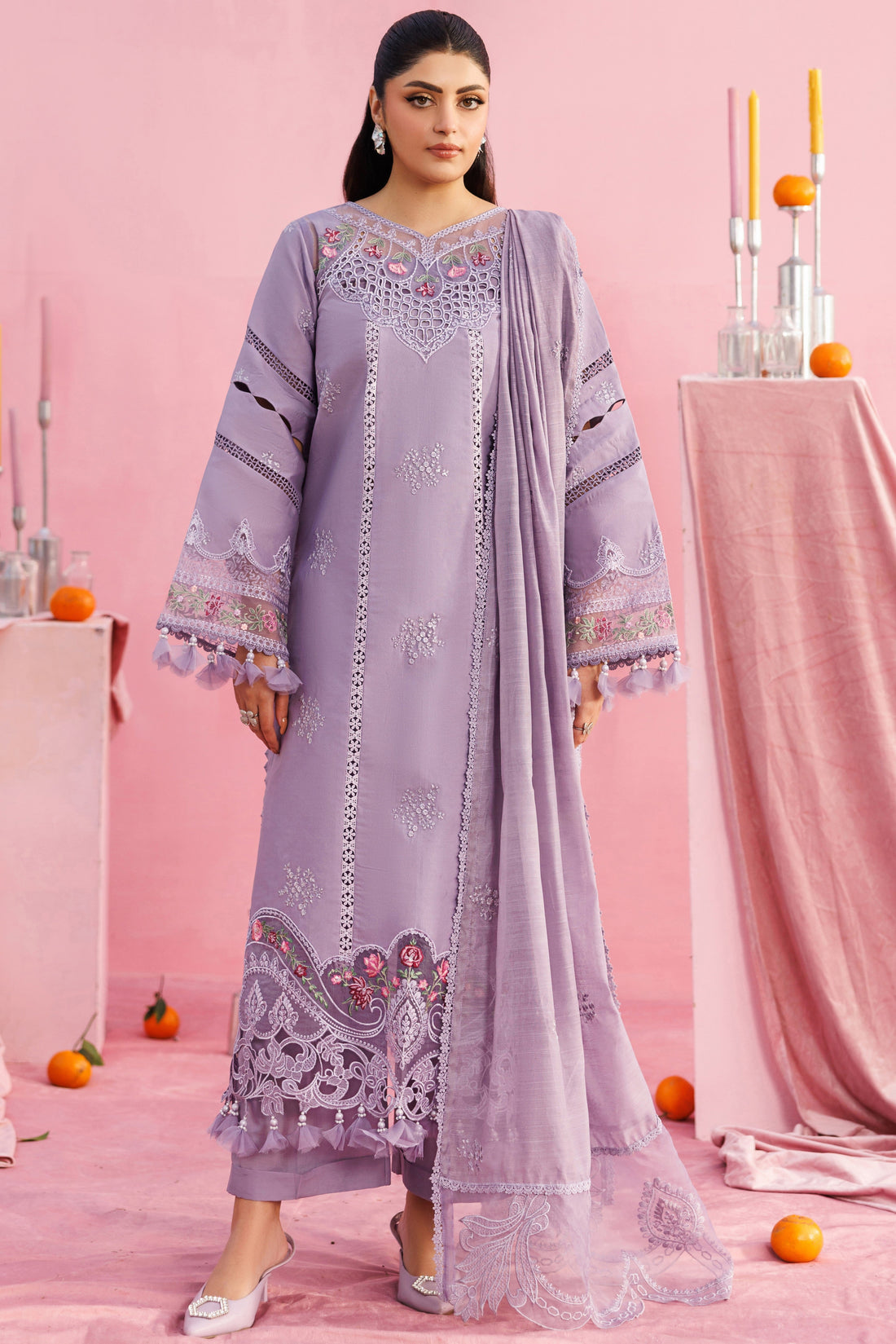 Parishay | Shangrila Lawn Vol 2 | ANG-16 | 3 PC LAWN - House Of Hania