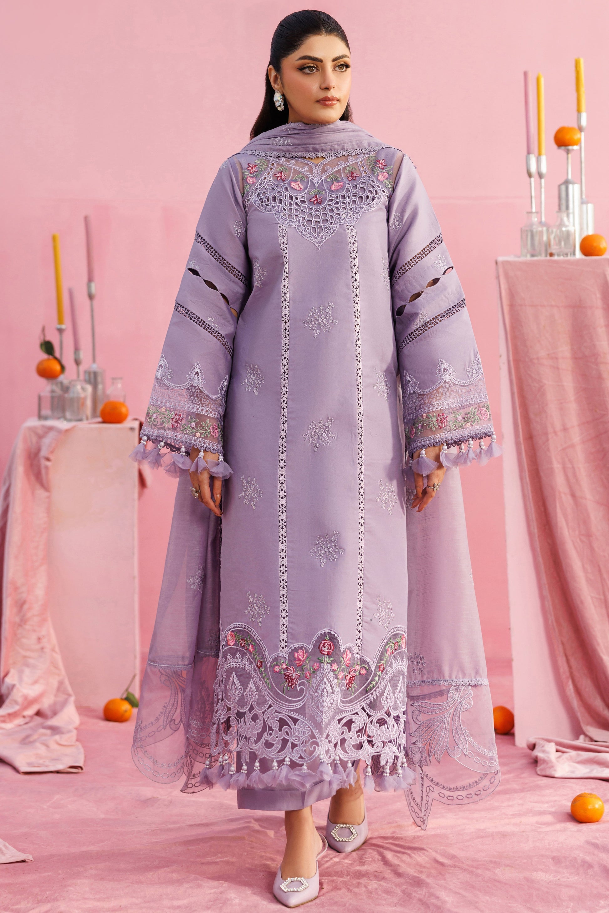 Parishay | Shangrila Lawn Vol 2 | ANG-16 | 3 PC LAWN - House Of Hania