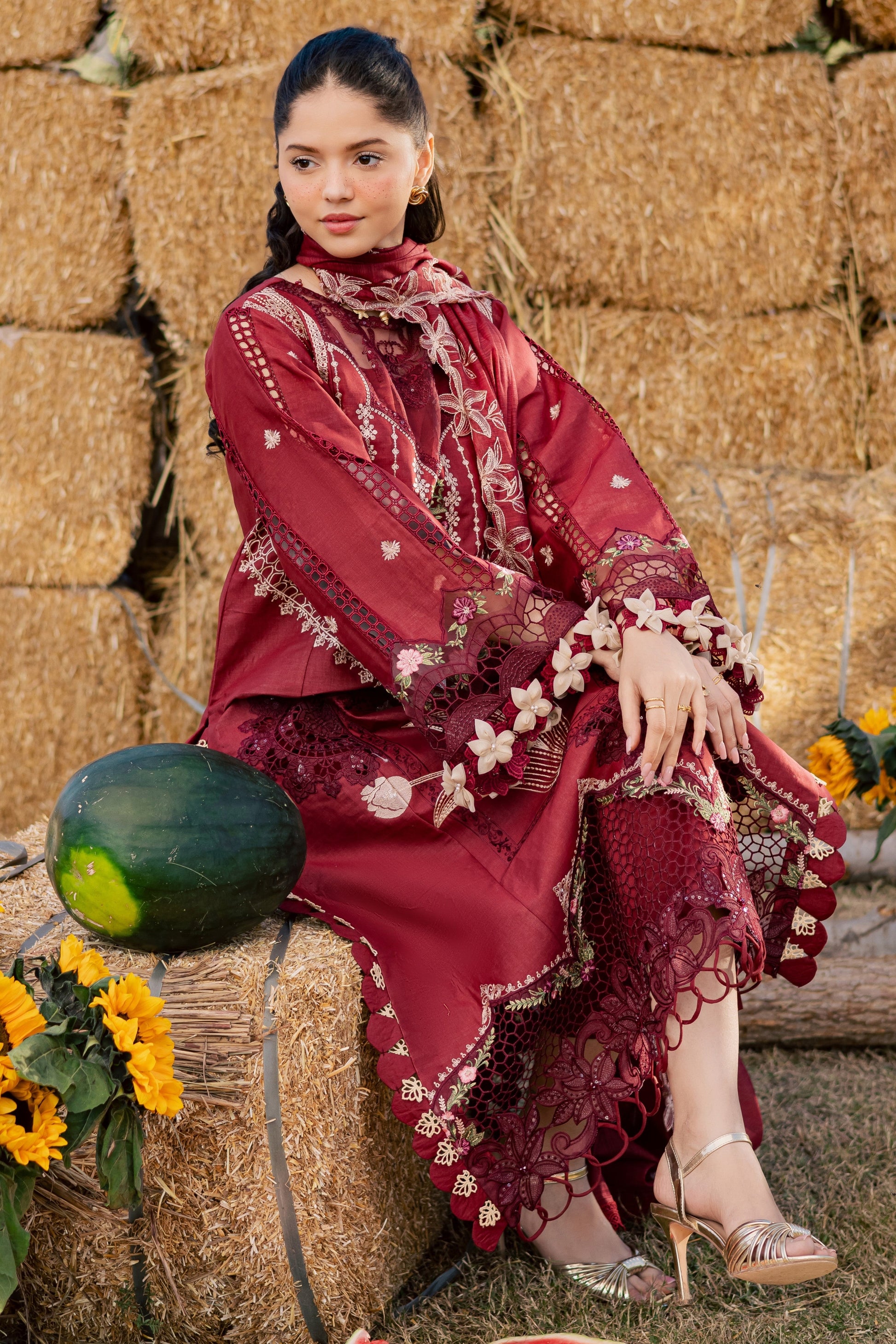 Parishay | Summer Queen Vol 2 | SQU-10 | 3 PC LAWN - House Of Hania