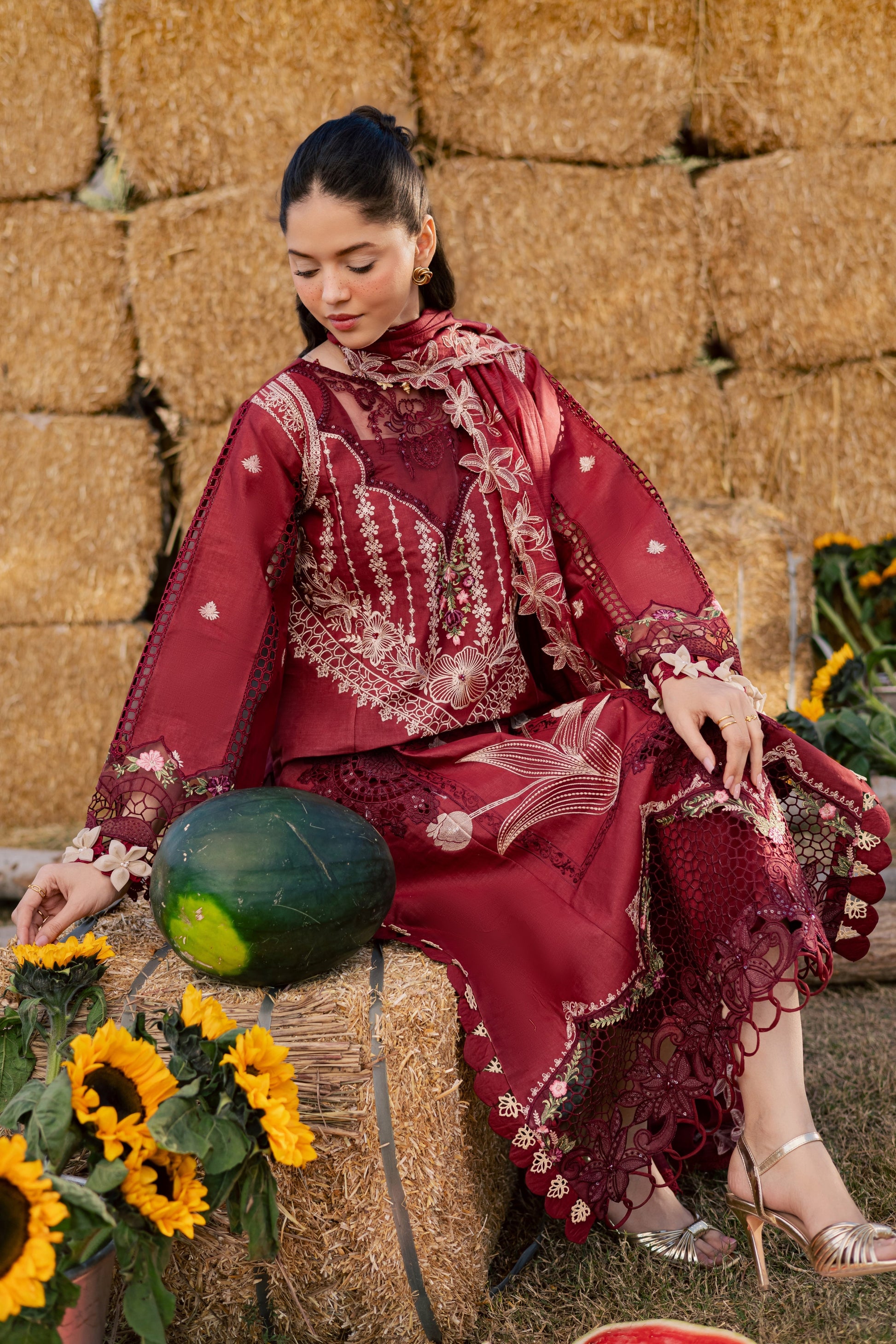 Parishay | Summer Queen Vol 2 | SQU-10 | 3 PC LAWN - House Of Hania
