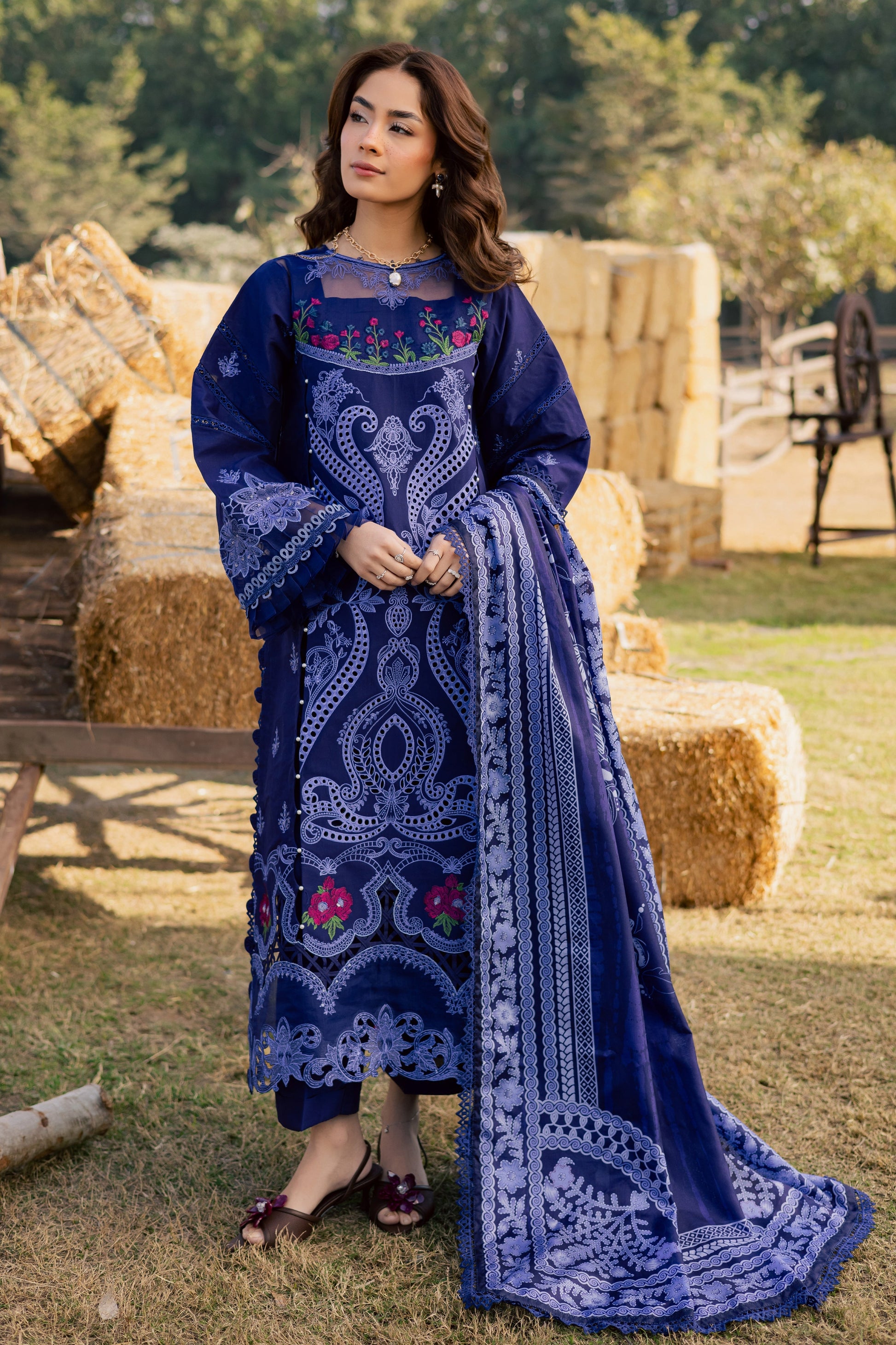 Parishay | Summer Queen Vol 2 | SQU-12 | 3 PC LAWN - House Of Hania