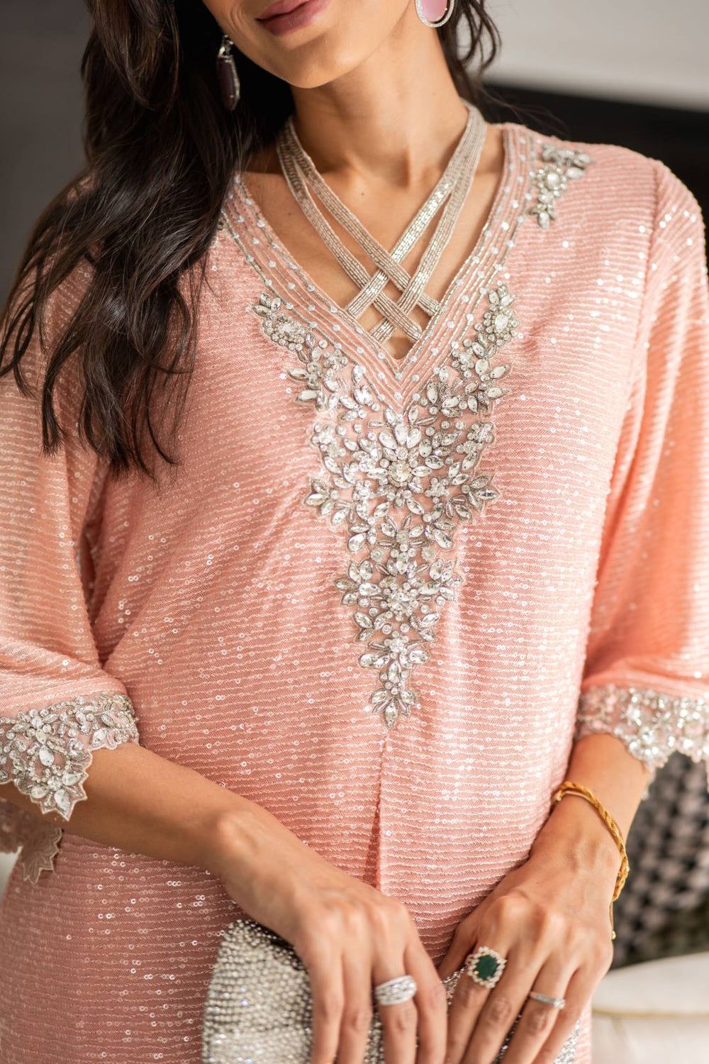 Pink Sequence - House Of Hania