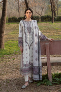 QALAMKAR QLINE-AK-01 SIMA-LAWN COLLECTION'23 - House Of Hania