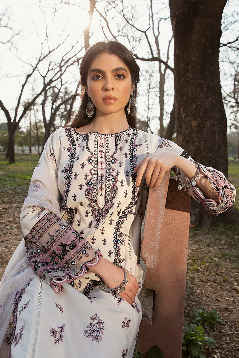 QALAMKAR QLINE-AK-01 SIMA-LAWN COLLECTION'23 - House Of Hania