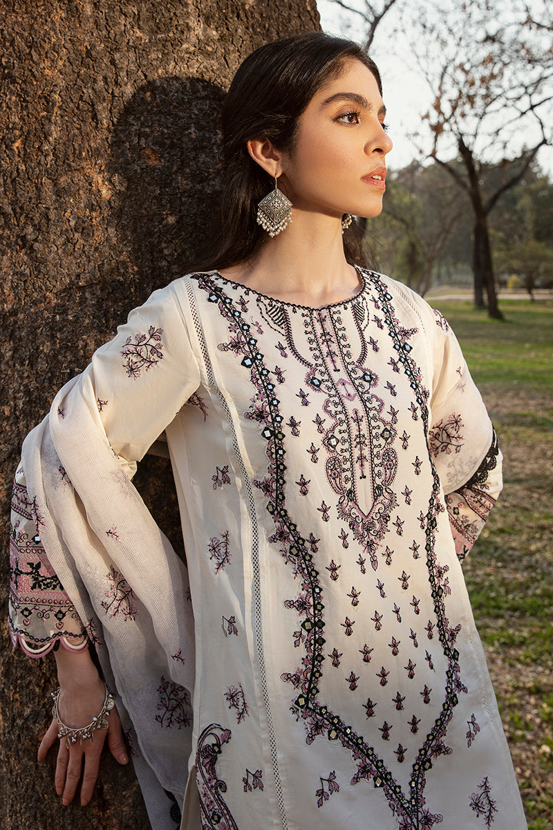 QALAMKAR QLINE-AK-01 SIMA-LAWN COLLECTION'23 - House Of Hania