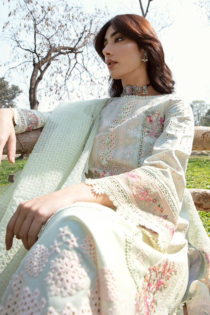 QALAMKAR QLINE-AK-05 EMHAL-LAWN COLLECTION'23 - House Of Hania