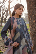 QALAMKAR QLINE-AK-15 SAFLIENI-LAWN COLLECTION'23 - House Of Hania
