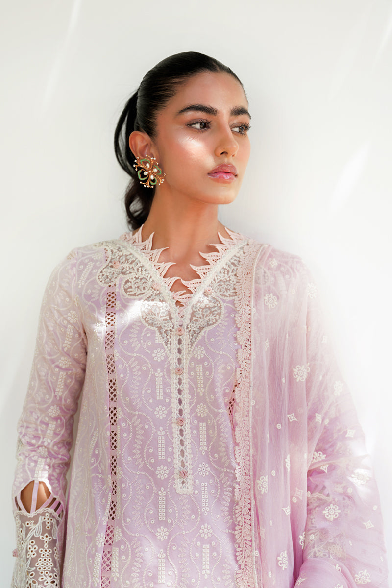 QALAMKAR QLINEKARI-RT-01 ELENA-LAWN COLLECTION'23 - House Of Hania
