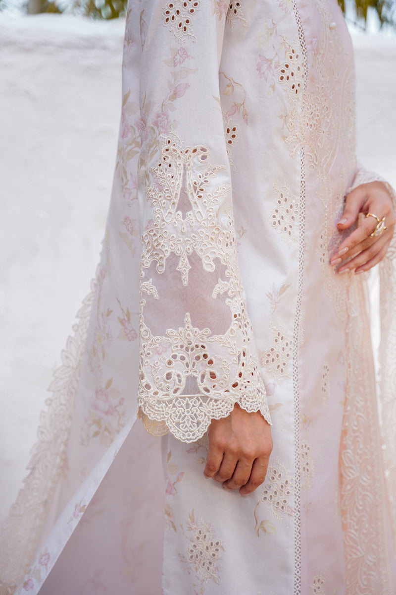 QALAMKAR QLINEKARI-RT-02 ELIZA-LAWN COLLECTION'23 - House Of Hania