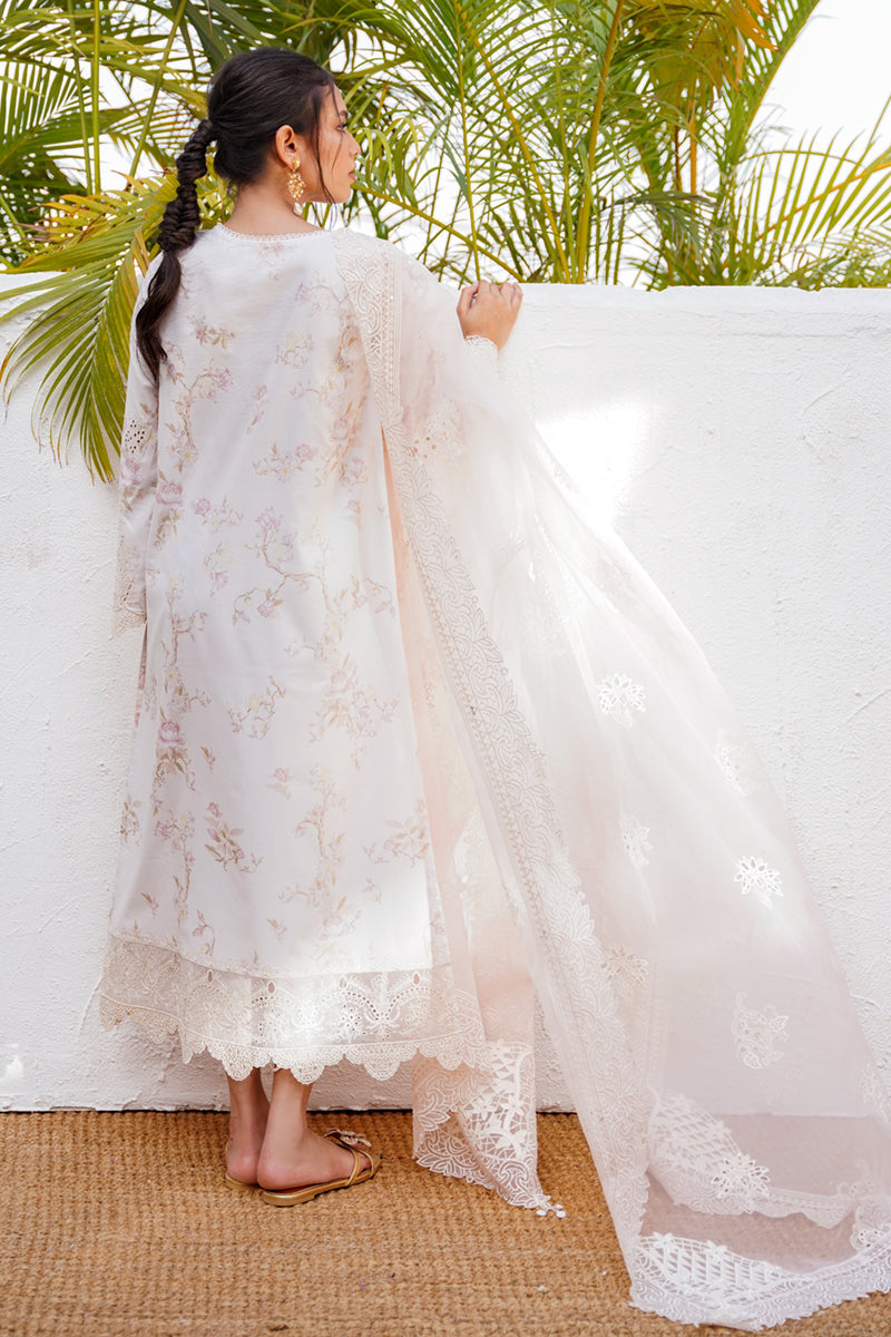 QALAMKAR QLINEKARI-RT-02 ELIZA-LAWN COLLECTION'23 - House Of Hania