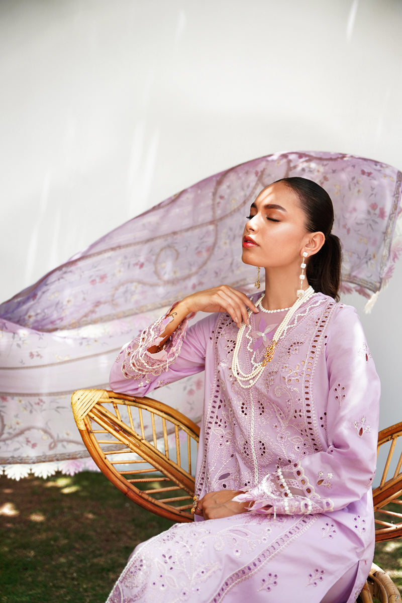 QALAMKAR QLINEKARI-RT-03 AMAYA-LAWN COLLECTION'23 - House Of Hania