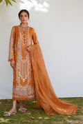QALAMKAR QLINEKARI-RT-04 ALAINA-LAWN COLLECTION'23 - House Of Hania