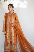 QALAMKAR QLINEKARI-RT-04 ALAINA-LAWN COLLECTION'23 - House Of Hania