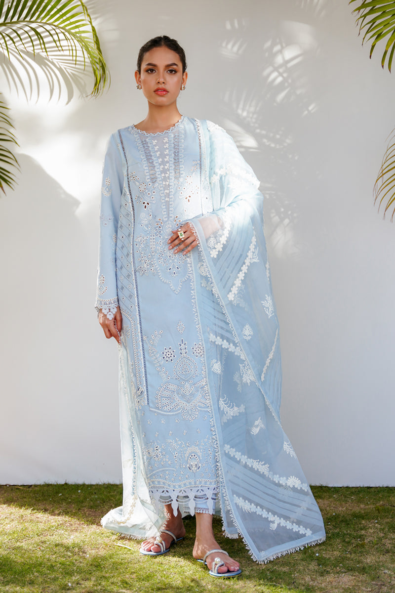 QALAMKAR QLINEKARI-RT-05 KAYA-LAWN COLLECTION'23 - House Of Hania