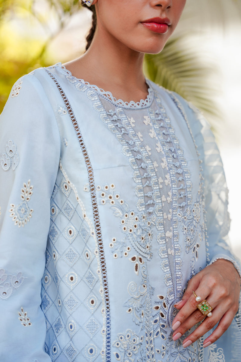 QALAMKAR QLINEKARI-RT-05 KAYA-LAWN COLLECTION'23 - House Of Hania