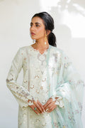 QALAMKAR QLINEKARI-RT-08 AYLIN-LAWN COLLECTION'23 - House Of Hania