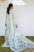 QALAMKAR QLINEKARI-RT-08 AYLIN-LAWN COLLECTION'23 - House Of Hania