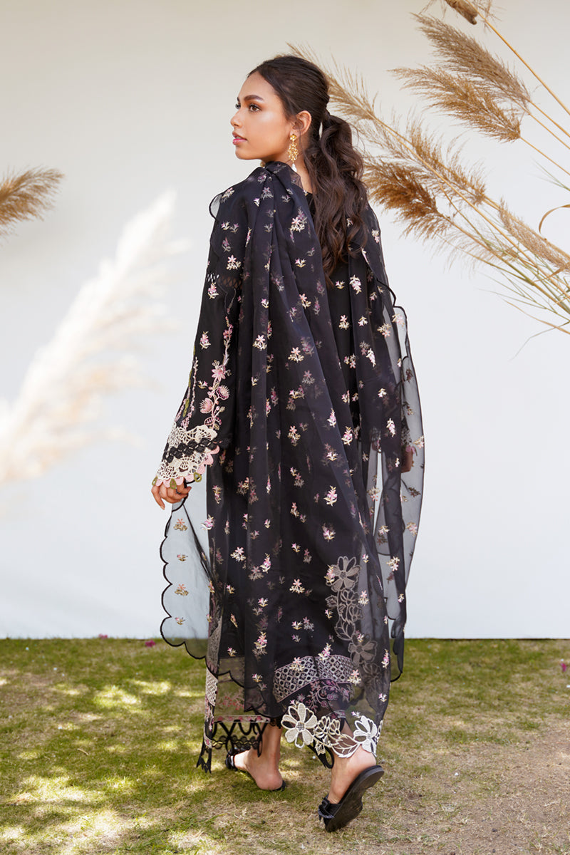 QALAMKAR QLINEKARI-RT-09 SYLVI-LAWN COLLECTION'23 - House Of Hania