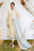 QALAMKAR QLINEKARI-RT-12 RYAN-LAWN COLLECTION'23 - House Of Hania
