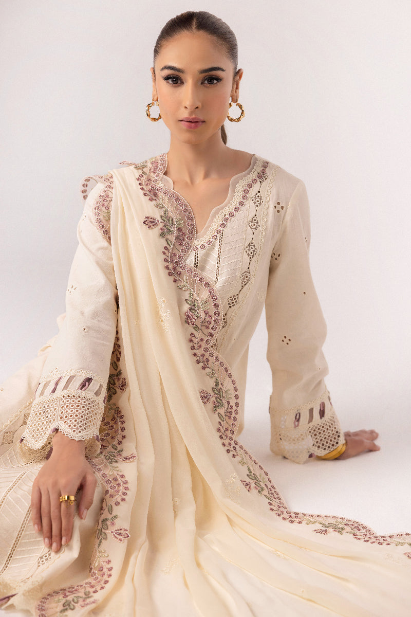 Qalamkar | Basic Pret 25 | KT-01 Lverah - House Of Hania