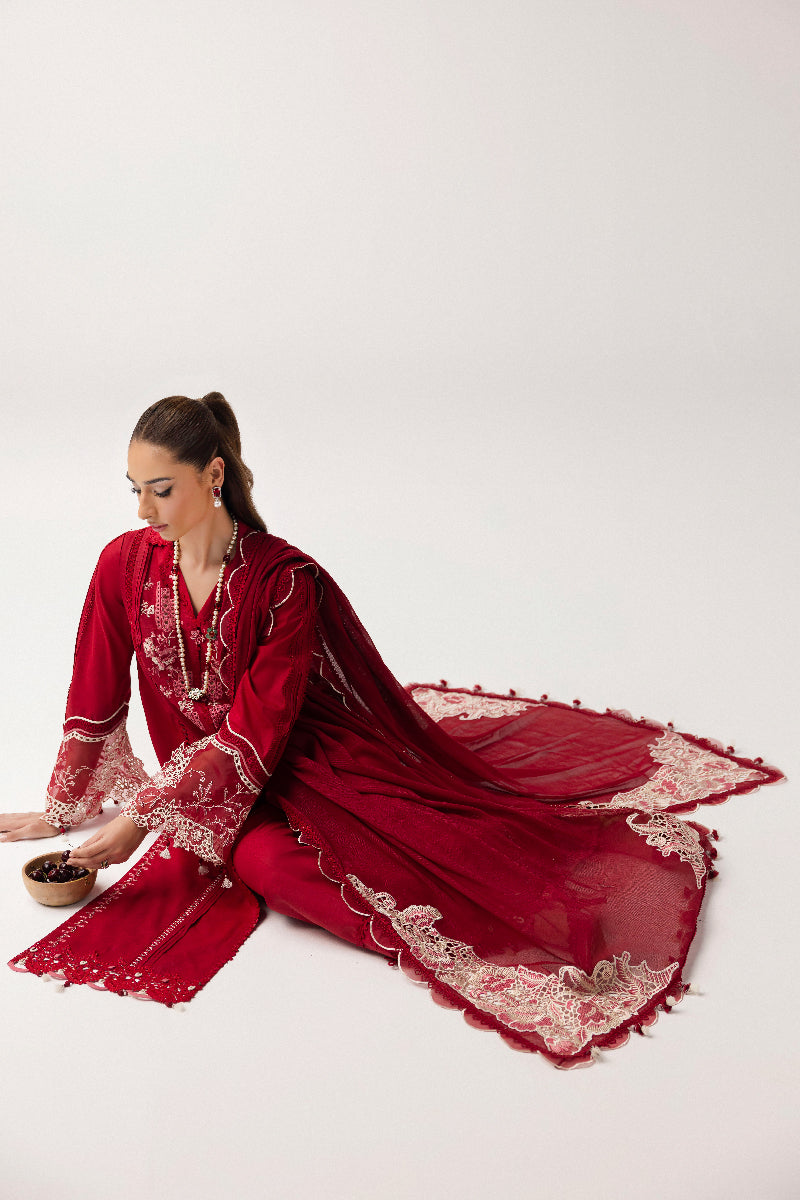 Qalamkar | Basic Pret 25 | KT-02 Jeem - House Of Hania