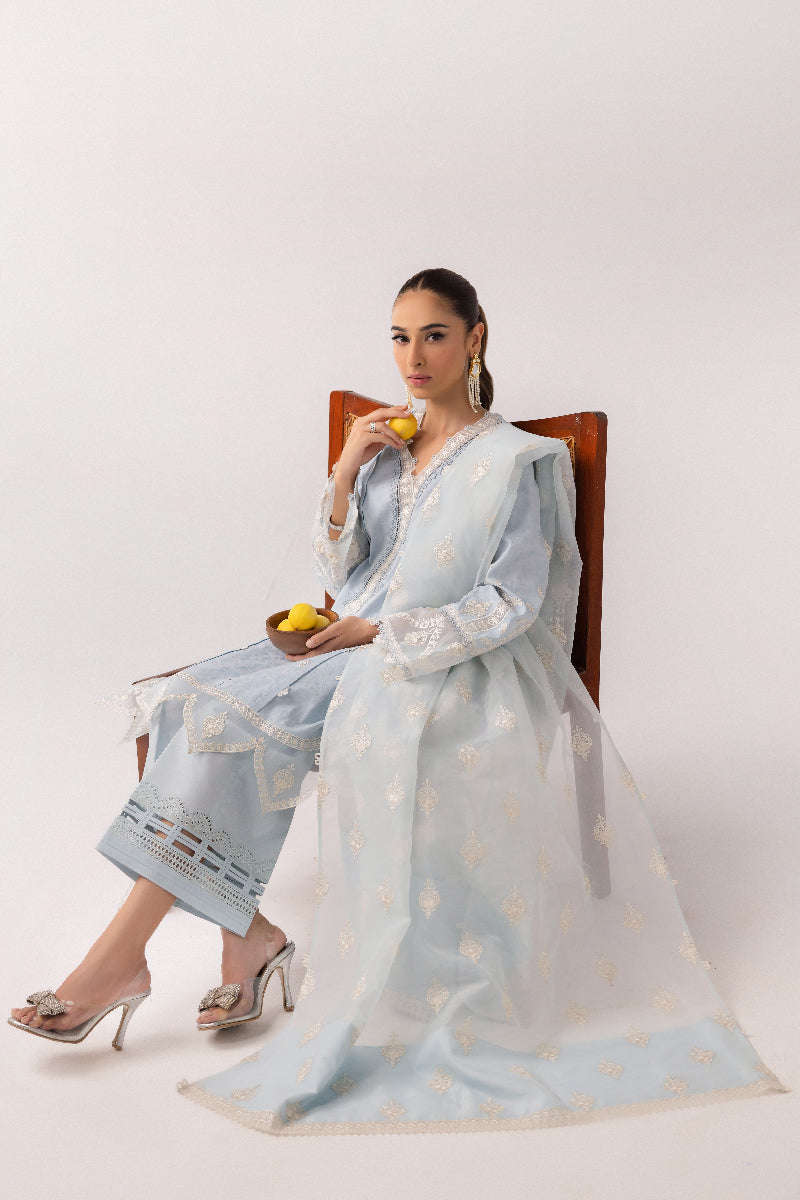 Qalamkar | Basic Pret 25 | KT-04 Wardah - House Of Hania