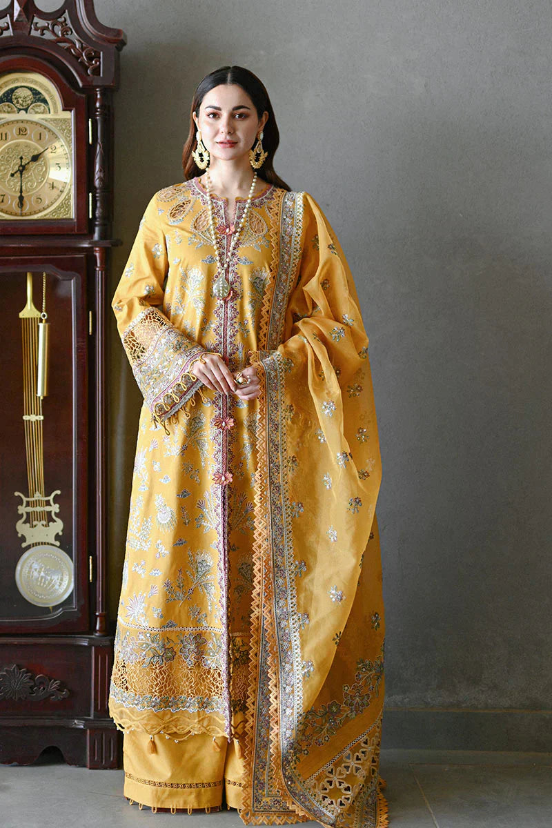 Qalamkar By Sahil – SP-15 MERAL – LUXURY LAWN’23 - House Of Hania