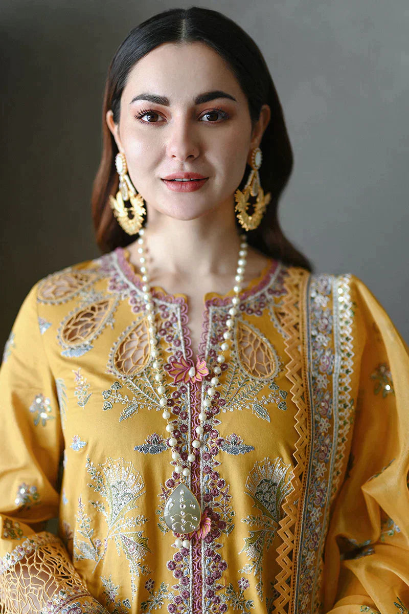 Qalamkar By Sahil – SP-15 MERAL – LUXURY LAWN’23 - House Of Hania