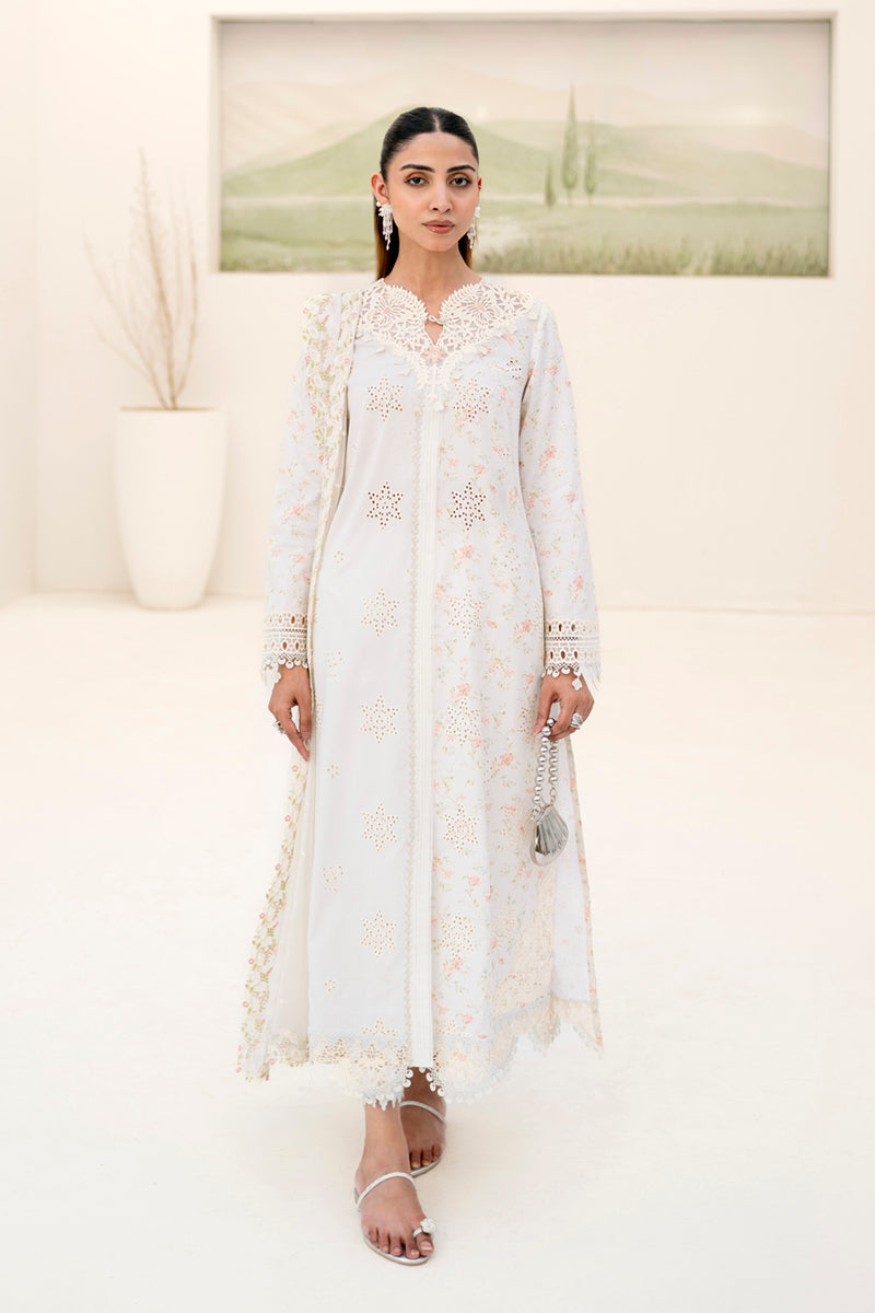 Qalamkar | Casual Pret Lawn | NM-07 LEDA - House Of Hania