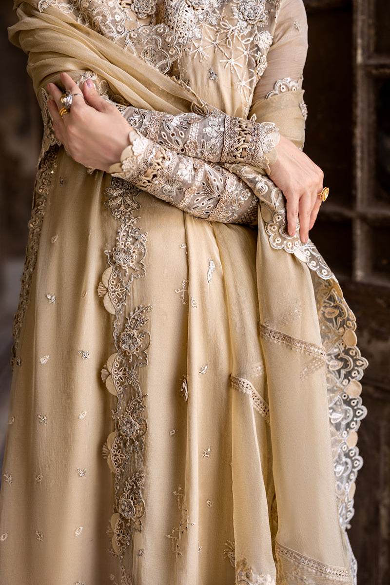 Qalamkar | Chiffon Edit | WC-07 HEELA - House Of Hania