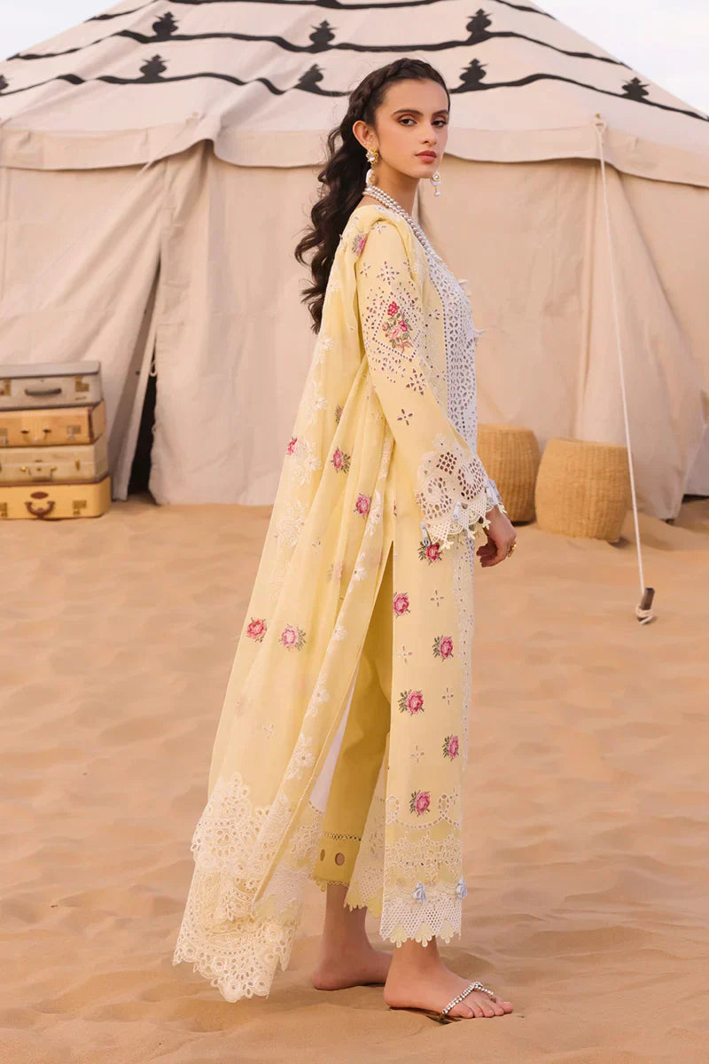 Qalamkar | Chikankari Eid Edit 24 | KM-01 NIAMH - House Of Hania