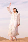 Qalamkar | Chikankari Eid Edit 24 | KM-02 SAOIRSE - House Of Hania