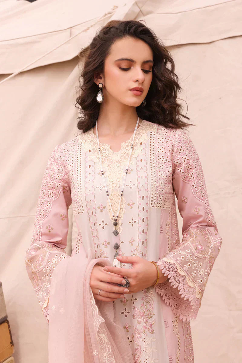 Qalamkar | Chikankari Eid Edit 24 | KM-03 AOIFE - House Of Hania